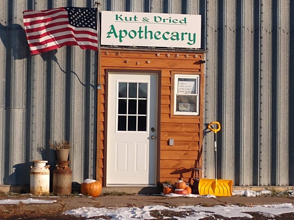 kut and dried apothecary