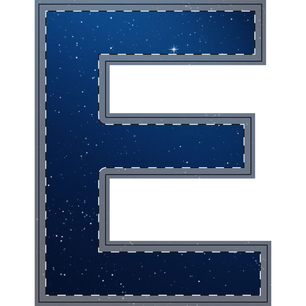 wooden freestanding letters spell stoner | starry sky home decor