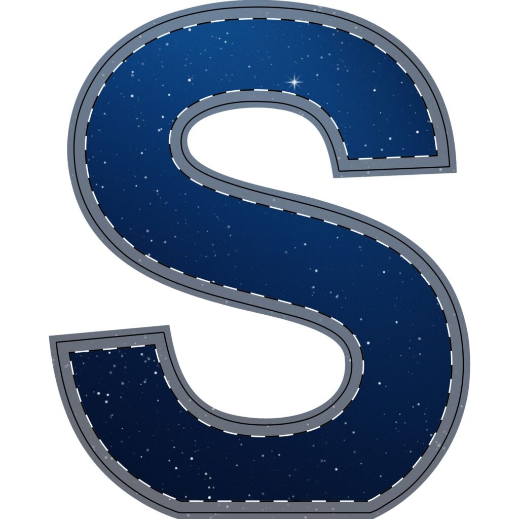 wooden freestanding letters spell stoner | starry sky home decor