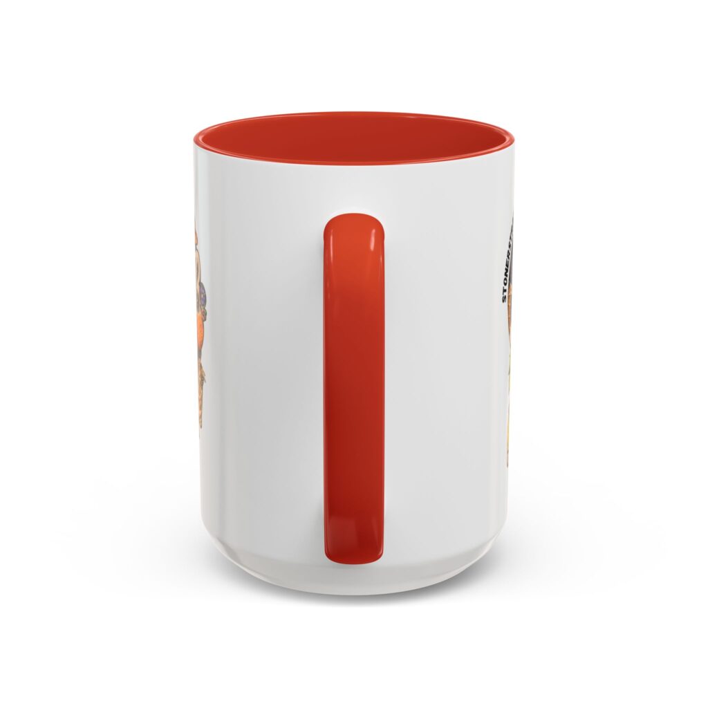 the stoner's travel guide to wisconsin accent coffee mug (11, 15oz)