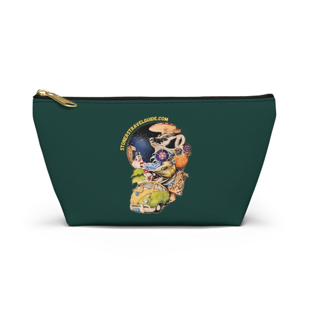 the stoner's travel guide to wisconsin stash bag