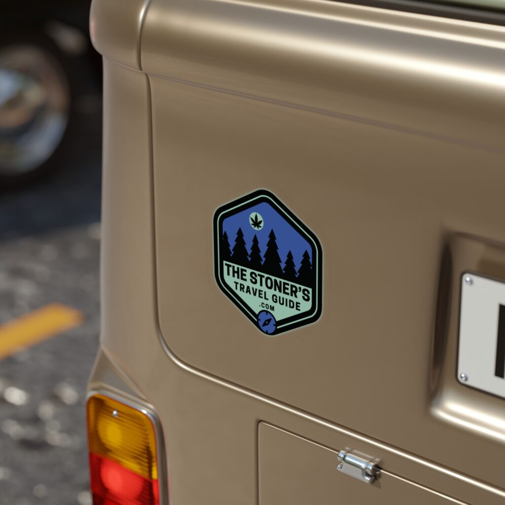 transparent outdoor stickers, die cut, 1pc