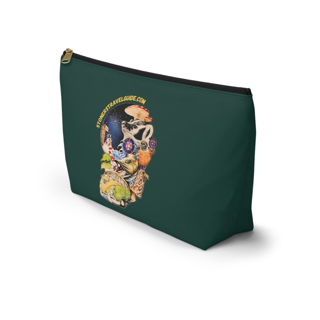 the stoner's travel guide to wisconsin stash bag