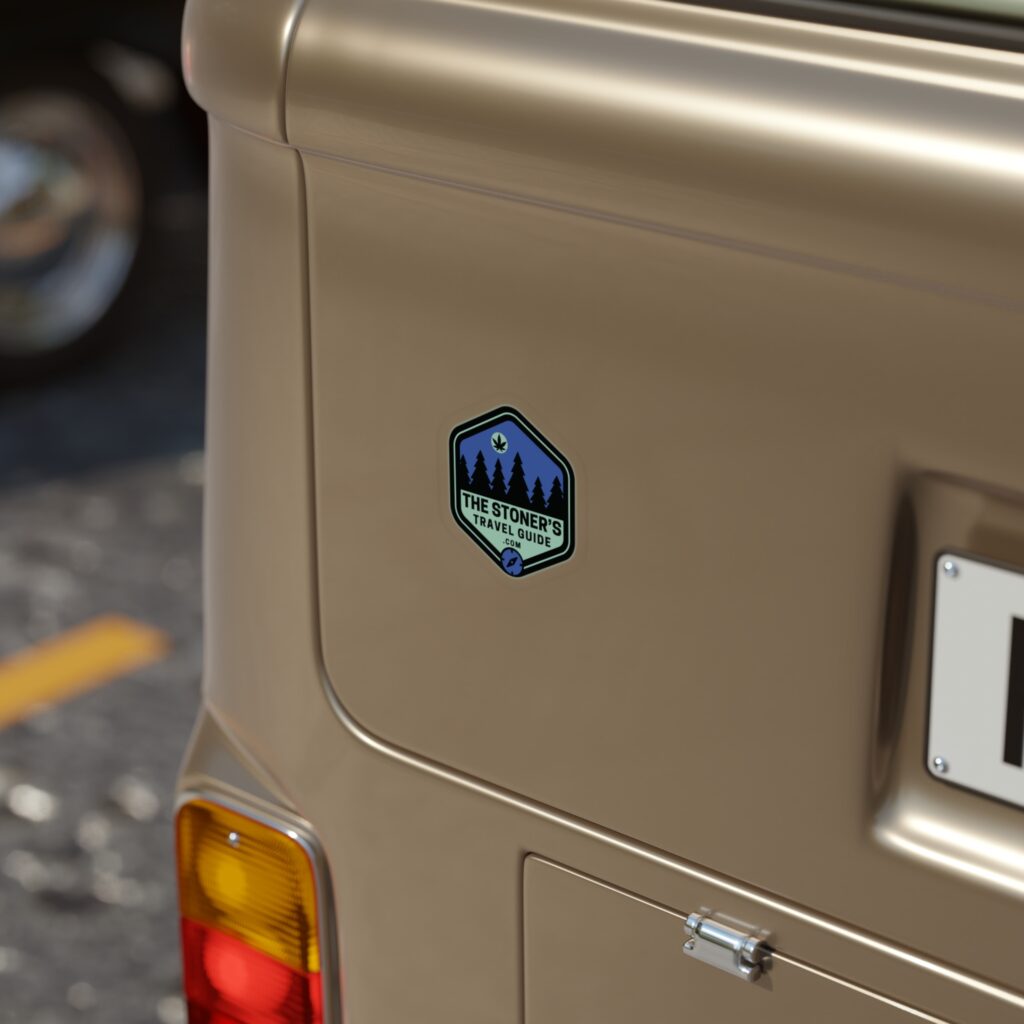 transparent outdoor stickers, die cut, 1pc