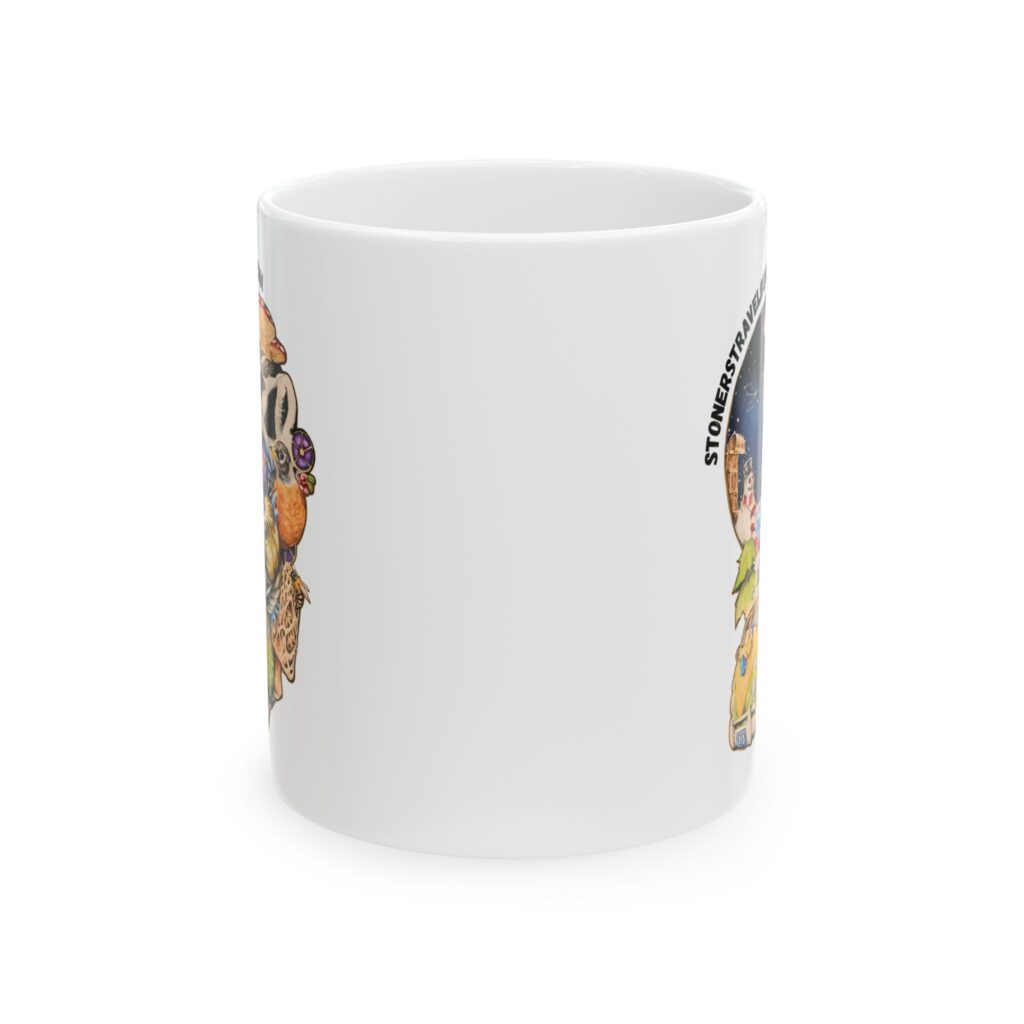 the stoner's travel guide to wisconsin ceramic mug, (11oz, 15oz)
