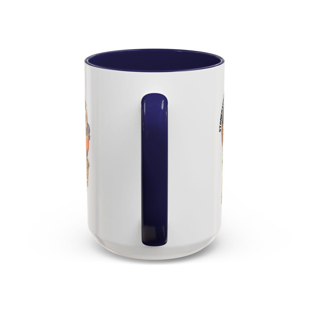 the stoner's travel guide to wisconsin accent coffee mug (11, 15oz)