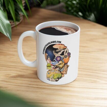 the stoner's travel guide to wisconsin ceramic mug, (11oz, 15oz)