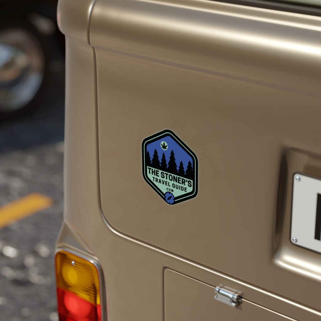 transparent outdoor stickers, die cut, 1pc