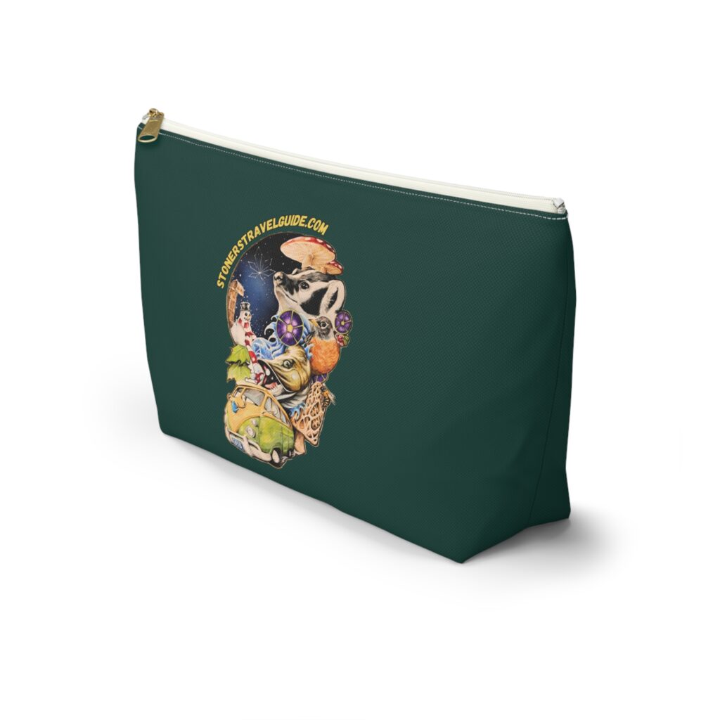 the stoner's travel guide to wisconsin stash bag