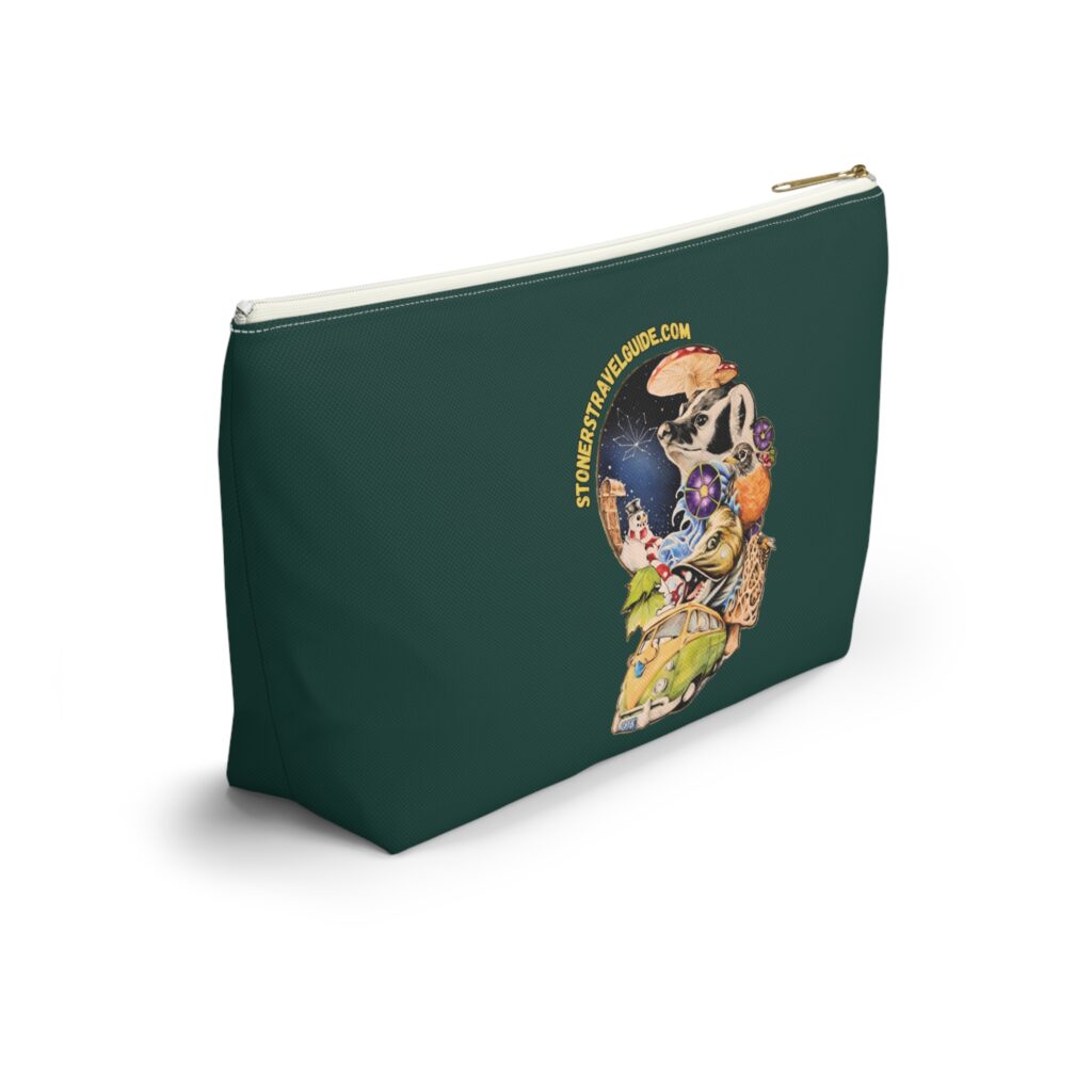 the stoner's travel guide to wisconsin stash bag