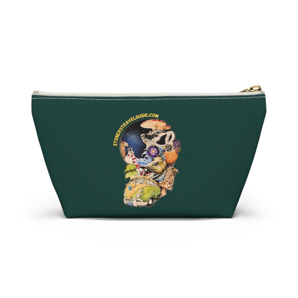 the stoner's travel guide to wisconsin stash bag