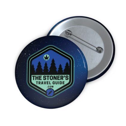 the stoner's travel guide pin buttons