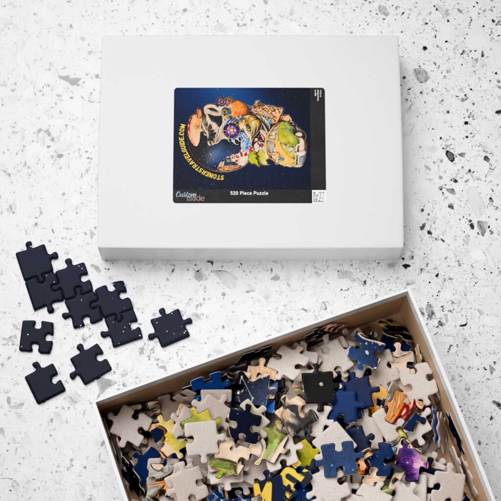 the stoner's travel guide to wisconsin puzzle (110, 252, 520 piece)