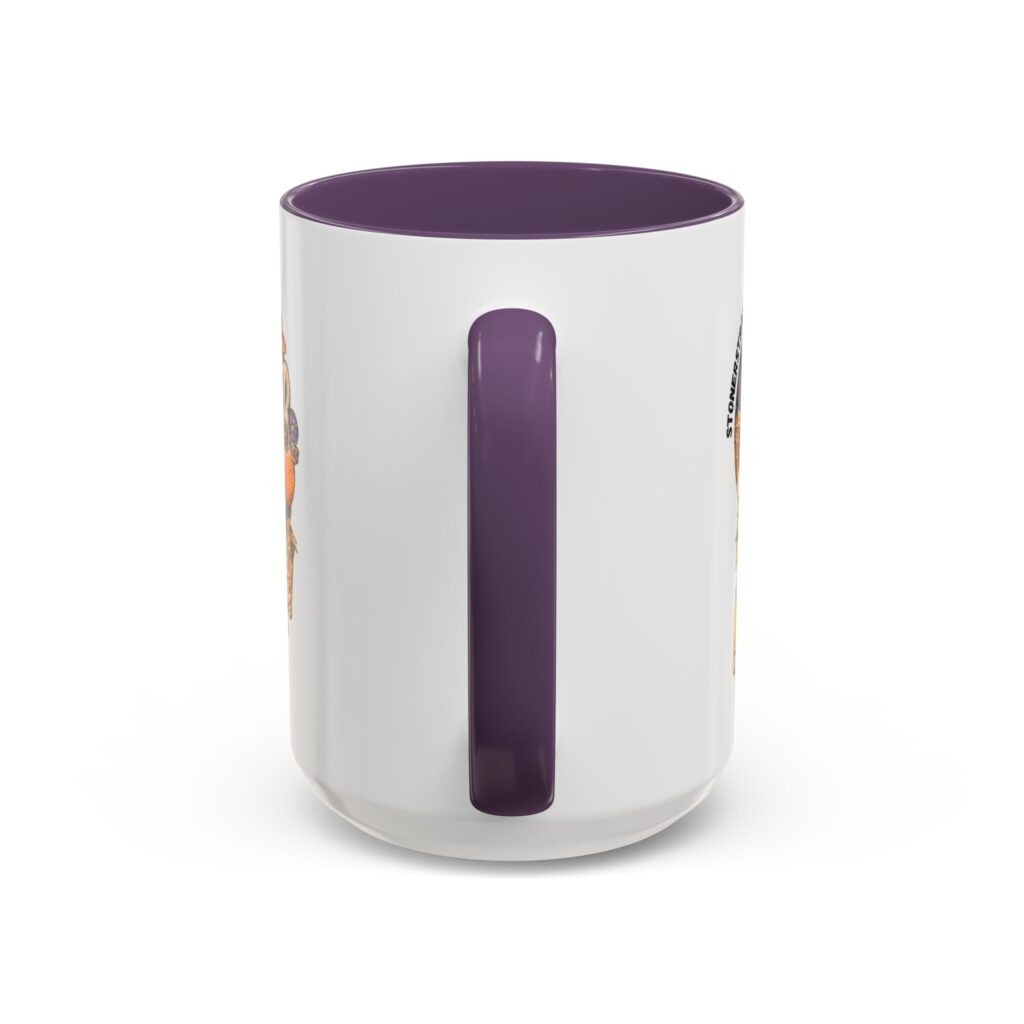 the stoner's travel guide to wisconsin accent coffee mug (11, 15oz)