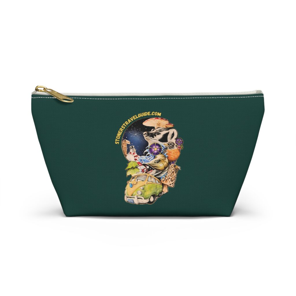 the stoner's travel guide to wisconsin stash bag