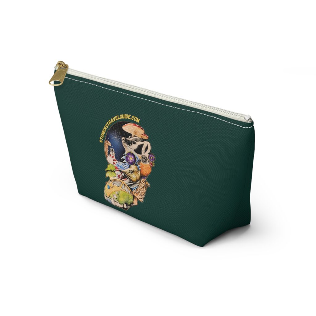 the stoner's travel guide to wisconsin stash bag