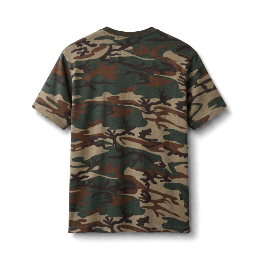 the stoner's travel guide to wisconsin core cotton camo tee