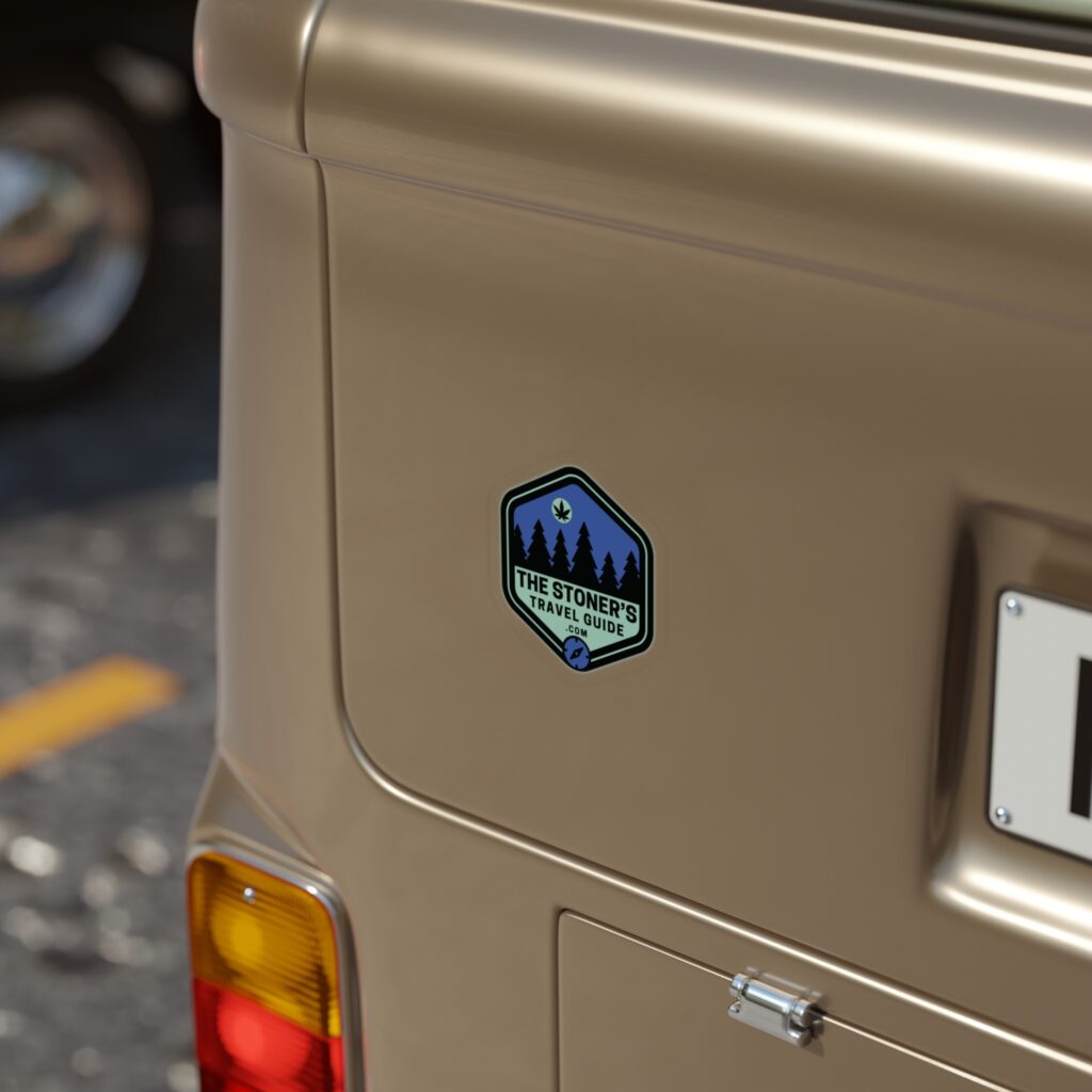 transparent outdoor stickers, die cut, 1pc