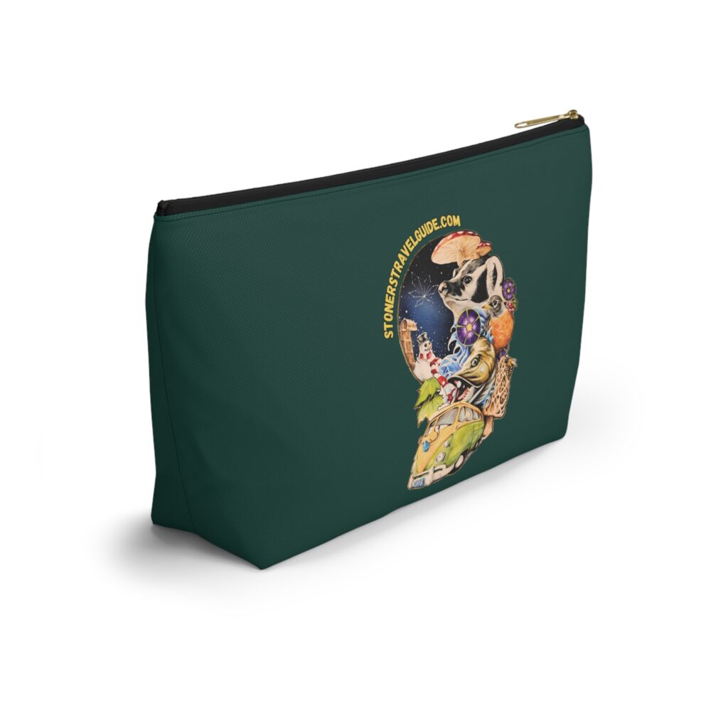 the stoner's travel guide to wisconsin stash bag
