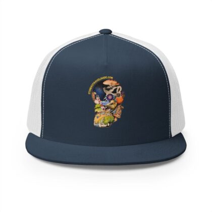 the stoner's travel guide to wisconsin 5 panel trucker cap