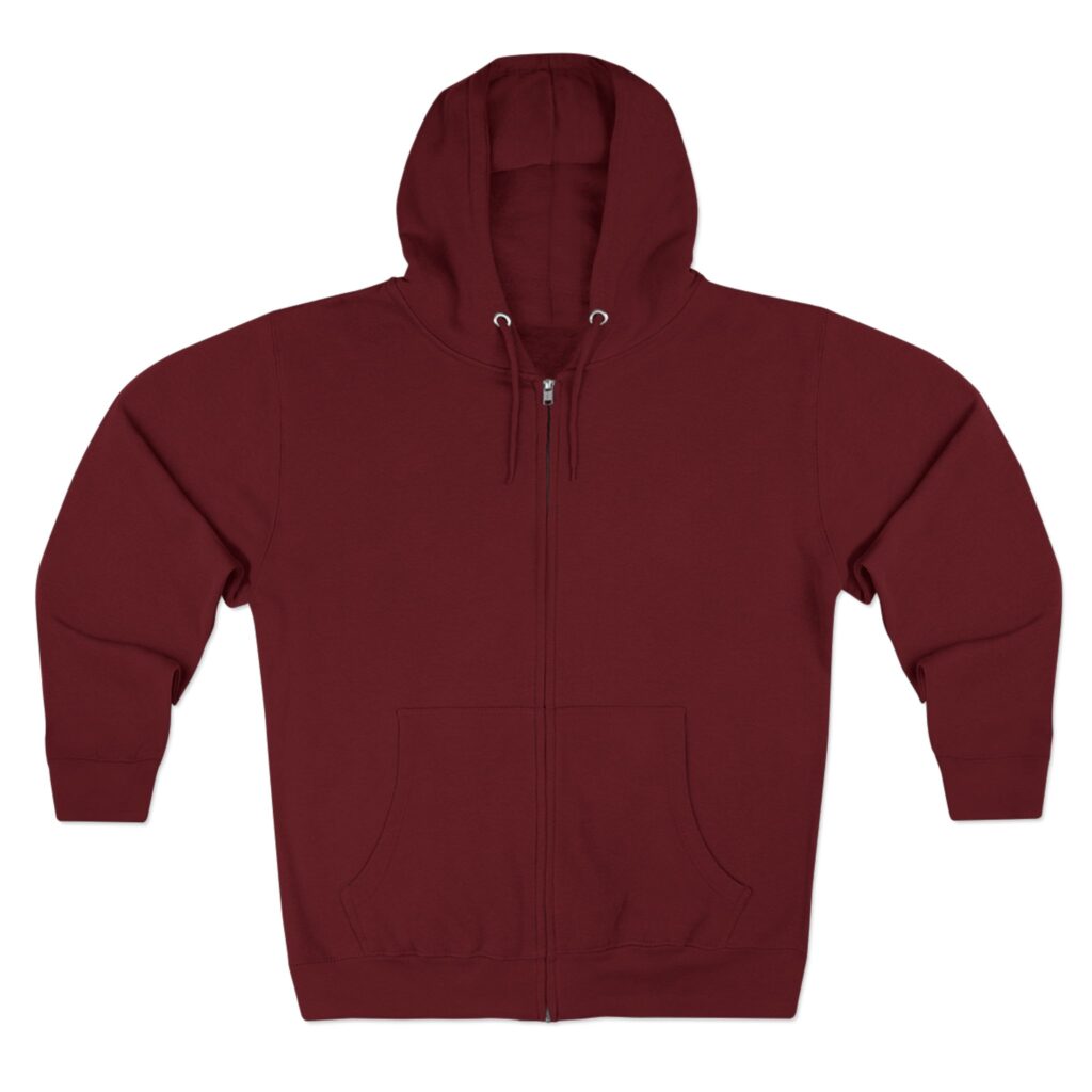 the stoner's travel guide to wisconsin unisex zip hoodie