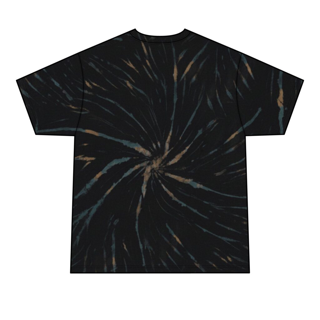 the stoners' travel guide to wisconsin men's tie dye tee dark colors