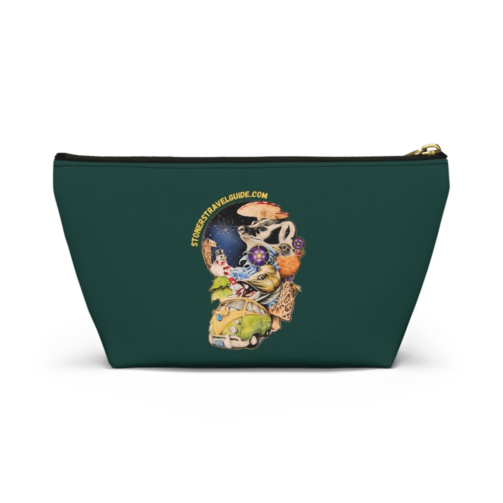 the stoner's travel guide to wisconsin stash bag