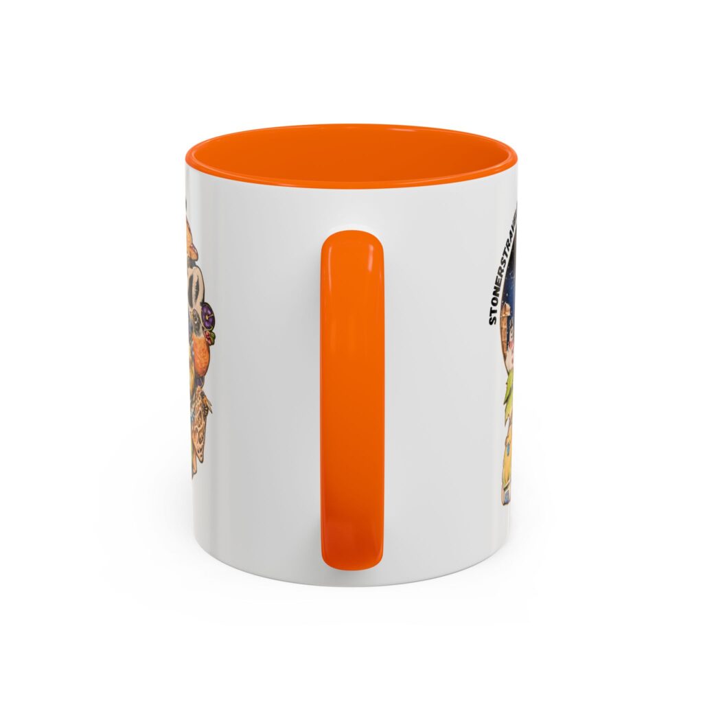 the stoner's travel guide to wisconsin accent coffee mug (11, 15oz)