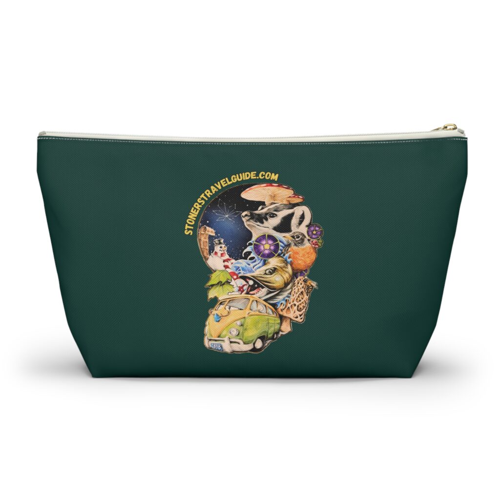 the stoner's travel guide to wisconsin stash bag