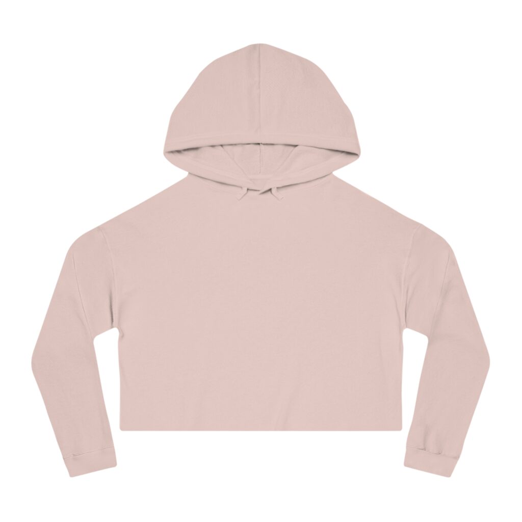the stoners' travel guide to wisconsin women’s cropped hooded sweatshirt
