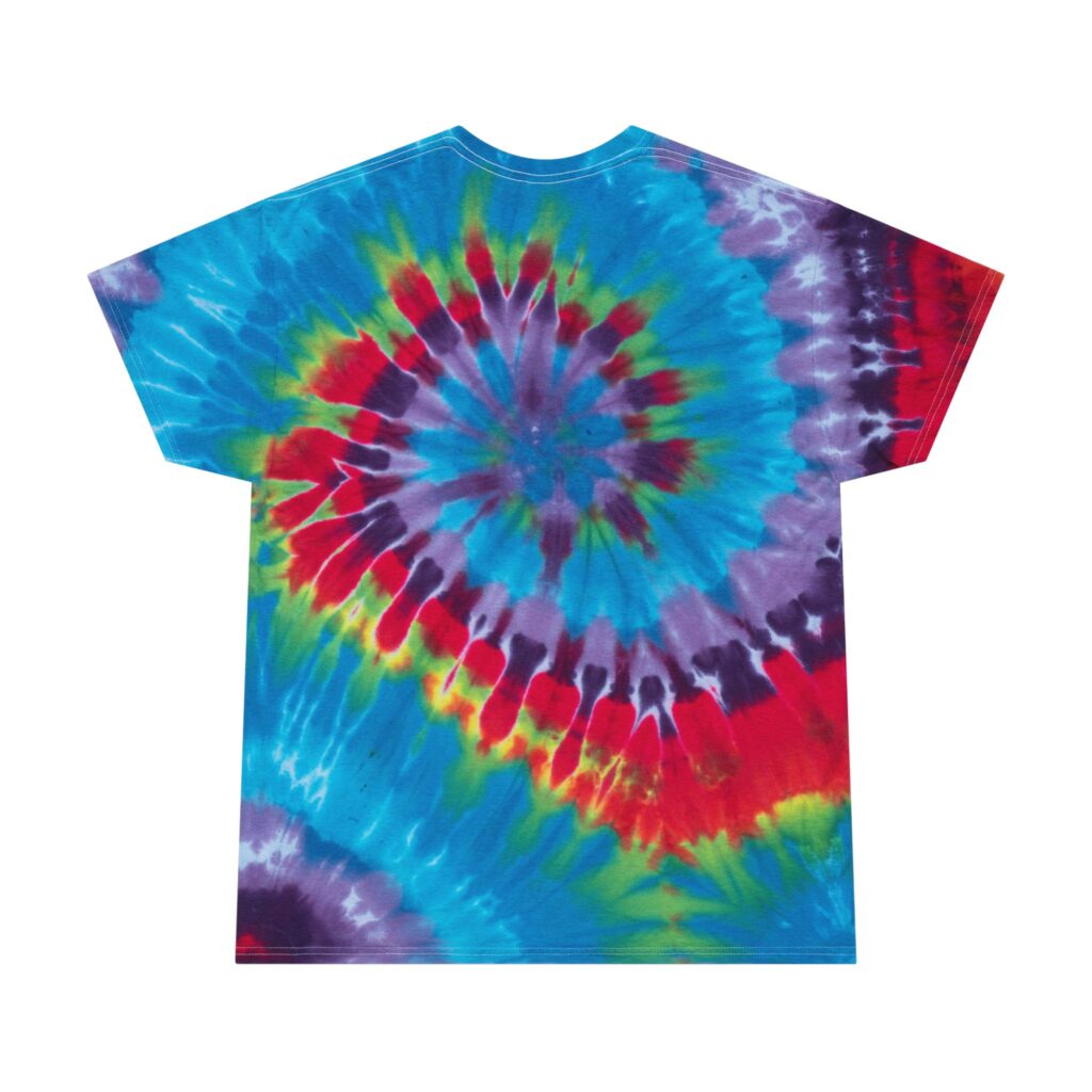 the stoner's travel guide to wisconsin tie dye tee, spiral