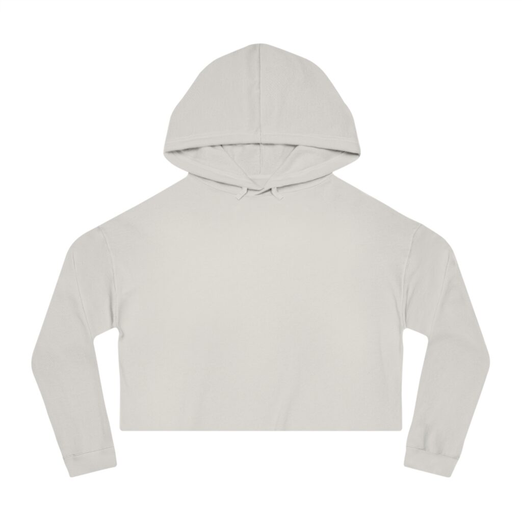 the stoners' travel guide to wisconsin women’s cropped hooded sweatshirt