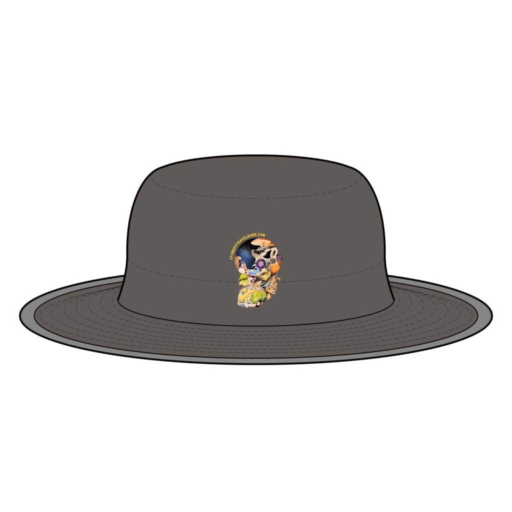 the stoner's travel guide to wisconsin lite wide brim hat