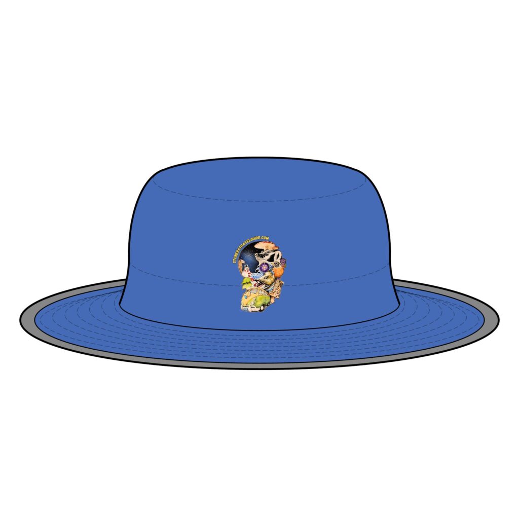 the stoner's travel guide to wisconsin lite wide brim hat