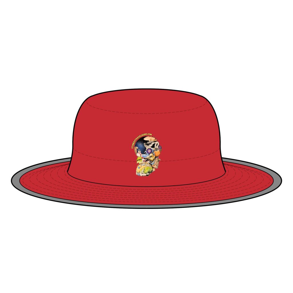 the stoner's travel guide to wisconsin lite wide brim hat