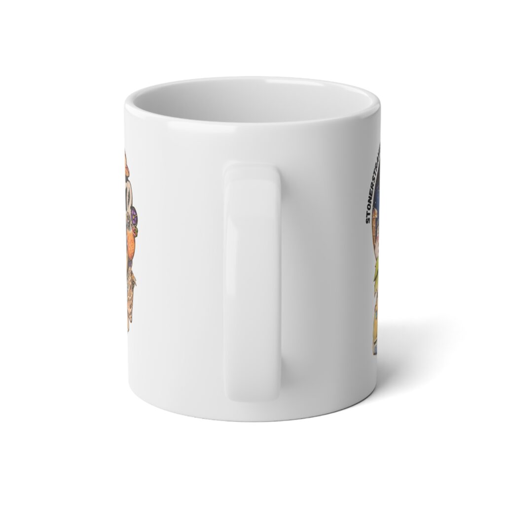 the stoner's travel guide to wisconsin jumbo mug, 20oz