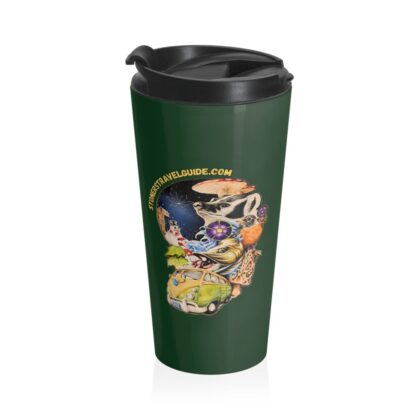 the stoner's travel guide to wisconsin stainless steel travel mug
