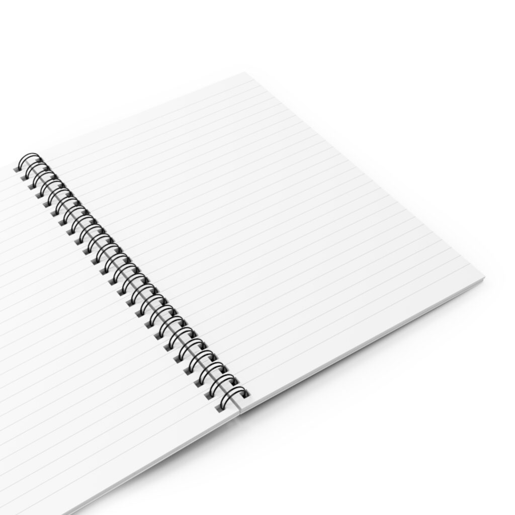 the stoner's travel guide to wisconsin blank spiral notebook — retro art, travel journal